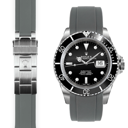 Rolex submariner no date rubber strap shop
