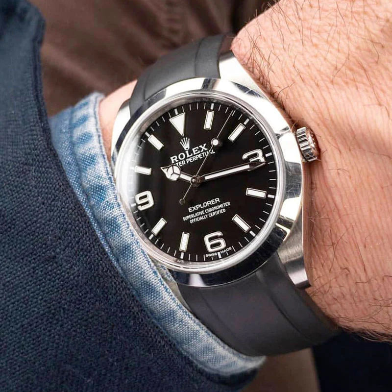 Rolex explorer 1 strap store