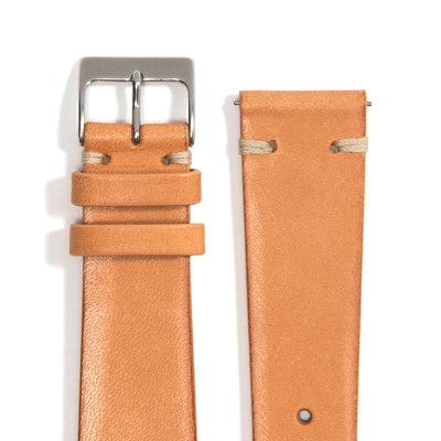 UNIVERSAL TAN VINTAGE UNIVERSAL LEATHER WATCH STRAP