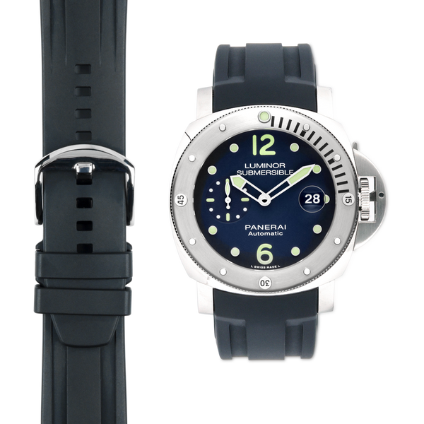 Panerai submersible rubber strap sale