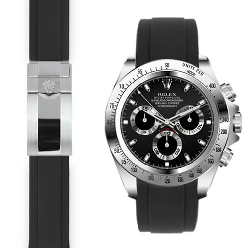 Rubber strap for rolex daytona hotsell