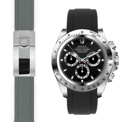 Rolex Daytona rubber deployant watch strap