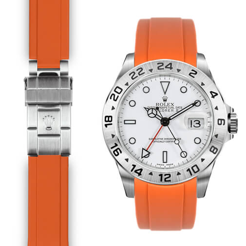 Rolex explorer 2 strap shop