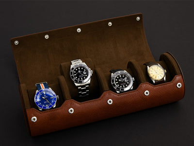 The Everest Watch Roll in Heritage Brown